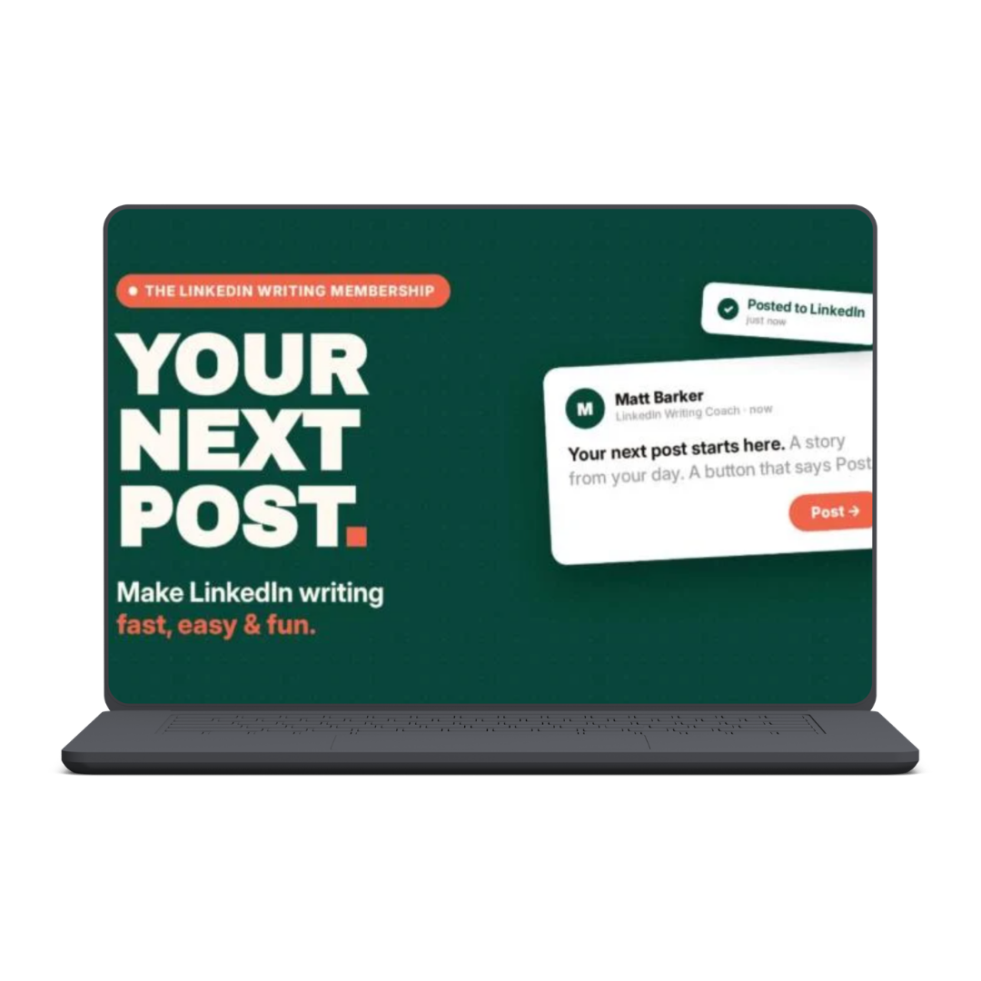 Turn LinkedIn Posts Into Client-Generating Machine By Matt Barker (July 2026)